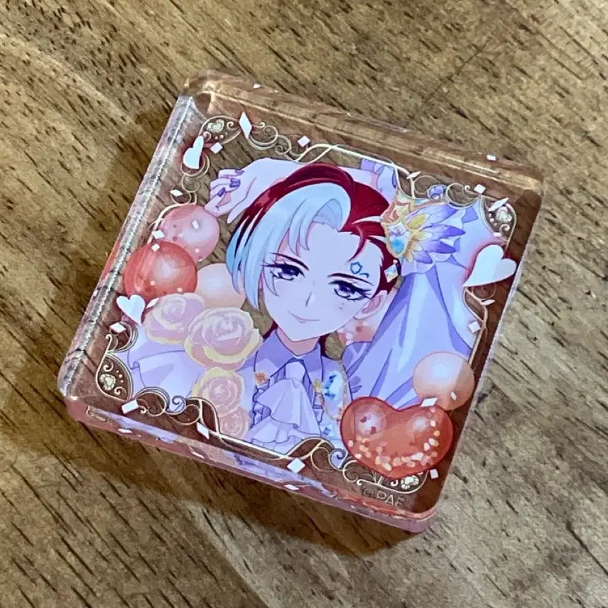 [BUNJANG] Primagi Amaneray Acrylic Block &amp; Keychain Set / 프리마지 프리매직 아마네 레이 아크릴블럭 아크릴키링