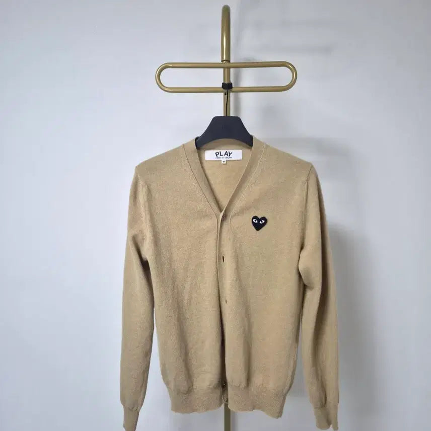 [BUNJANG] Comme des Garçons Cardigan Beige / [M] 꼼데가르송 가디건 베이지