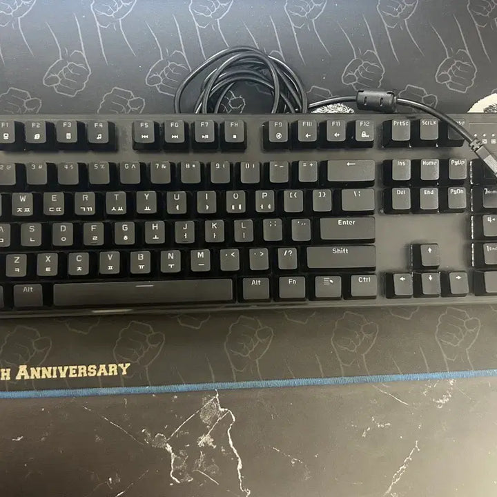 [BUNJANG] ABKO Hacker K560 Mechanical Keyboard (Red Switch) / 앱코 해커 k560