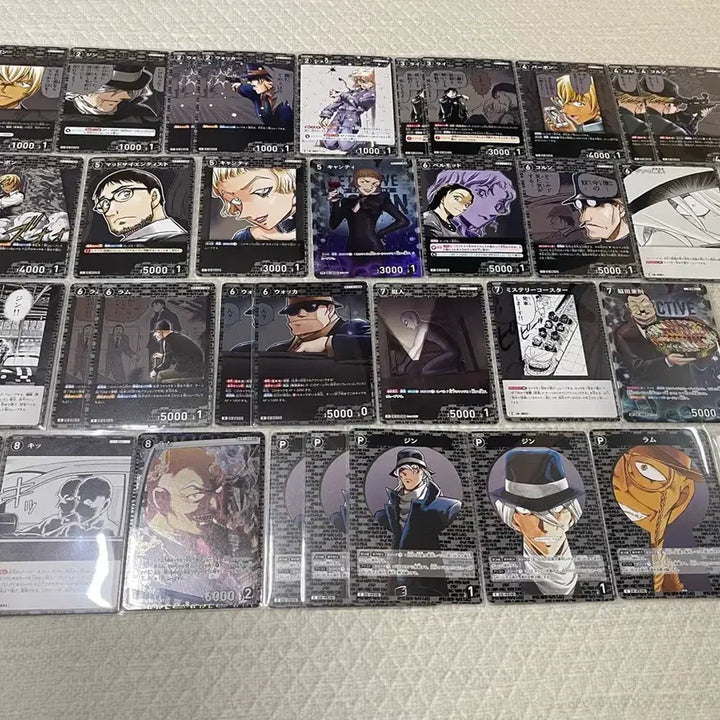 [BUNJANG] Detective Conan TCG Black Organization Deck / 명탐정코난 TCG 흑덱 검은조직
