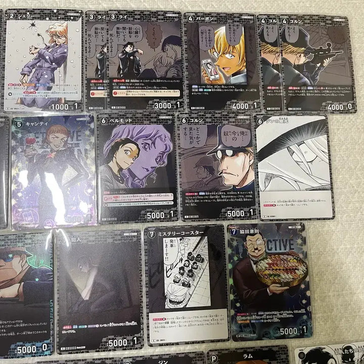 [BUNJANG] Detective Conan TCG Black Organization Deck / 명탐정코난 TCG 흑덱 검은조직