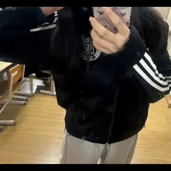 [BUNJANG] Adidas Germany Track Top Black / 아디다스 독일 트랙탑 블랙