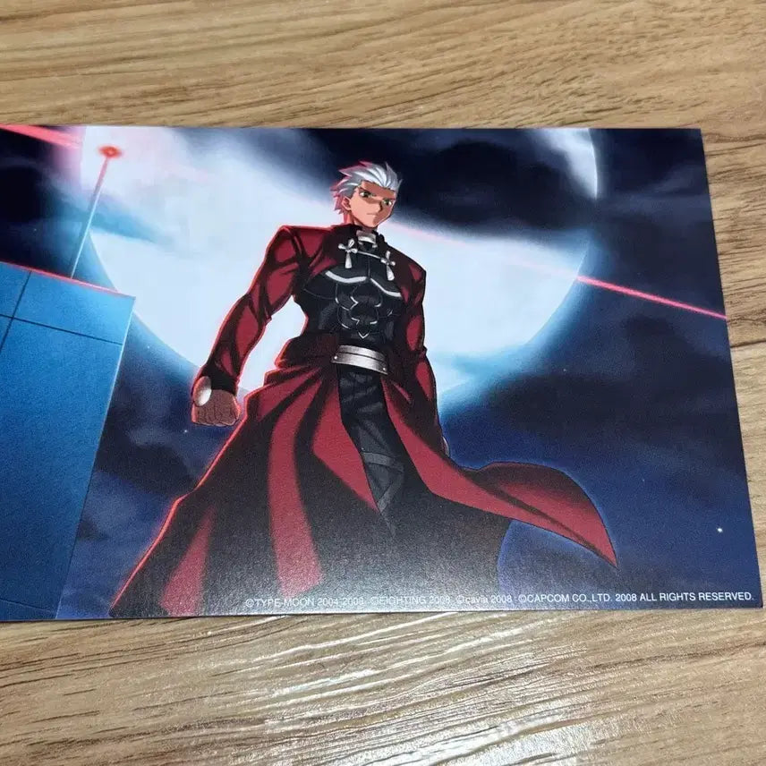 [BUNJANG] Fate Unlimited Codes Archer C74 Lucky Bag Postcard / 페이트 언리미티드 코드 아처 C74 복주머니 엽서