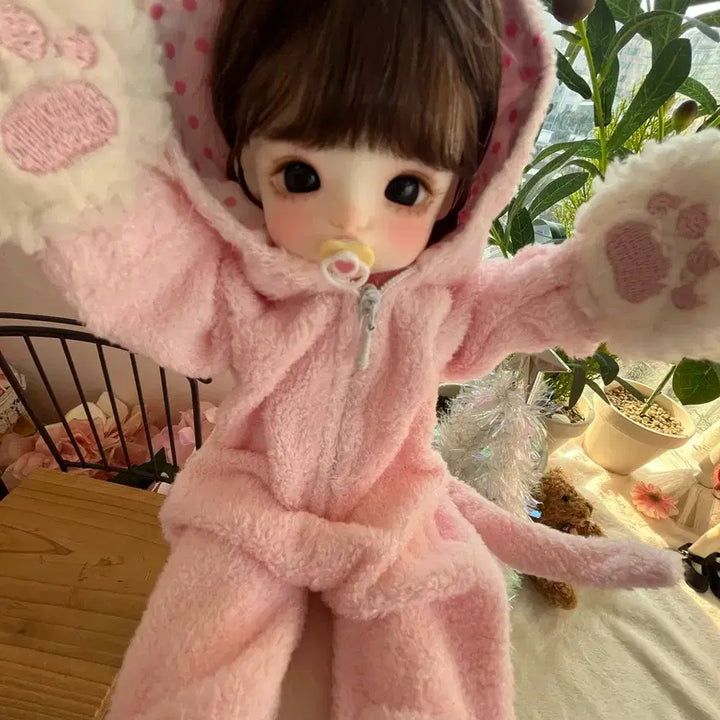 [BUNJANG] Fluffy Chi Hana Ppu Body Set BJD Doll / 플러피치 하나뿌 판매 / ㄱㅅㅇ 리나슈슈 수이돌 구체관절인형
