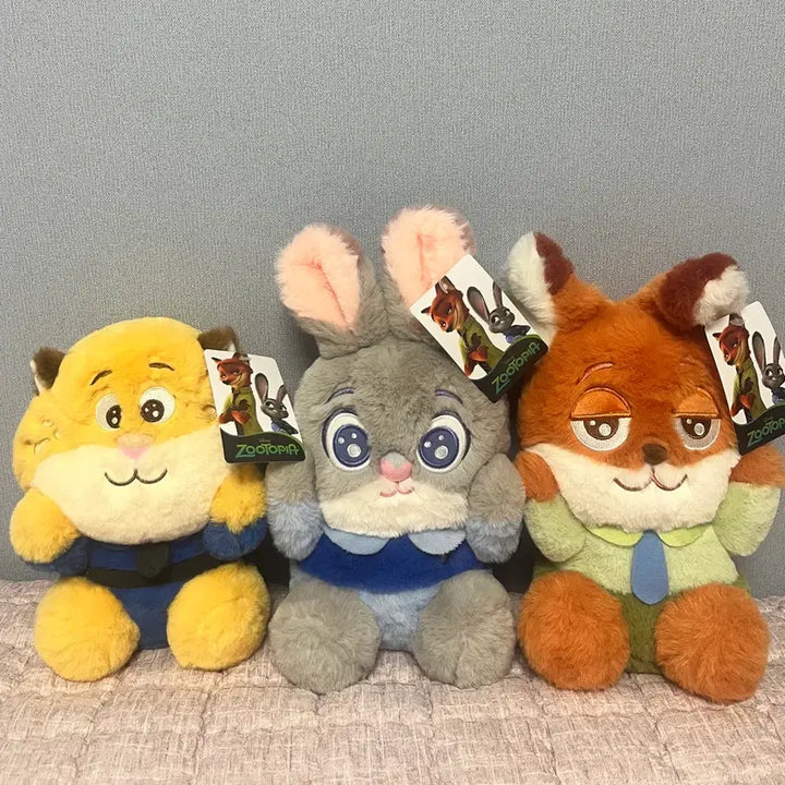 [BUNJANG] Disney Zootopia Nick, Judy, Benjamin Mini Plush Set / [새상품] 디즈니 주토피아 닉,주디,벤자민 3종세트 소형인형