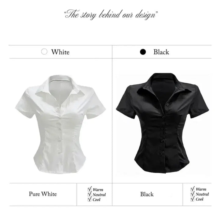 [BUNJANG] Slim Fit Pintuck Shirt / 슬림핏 핀턱셔츠