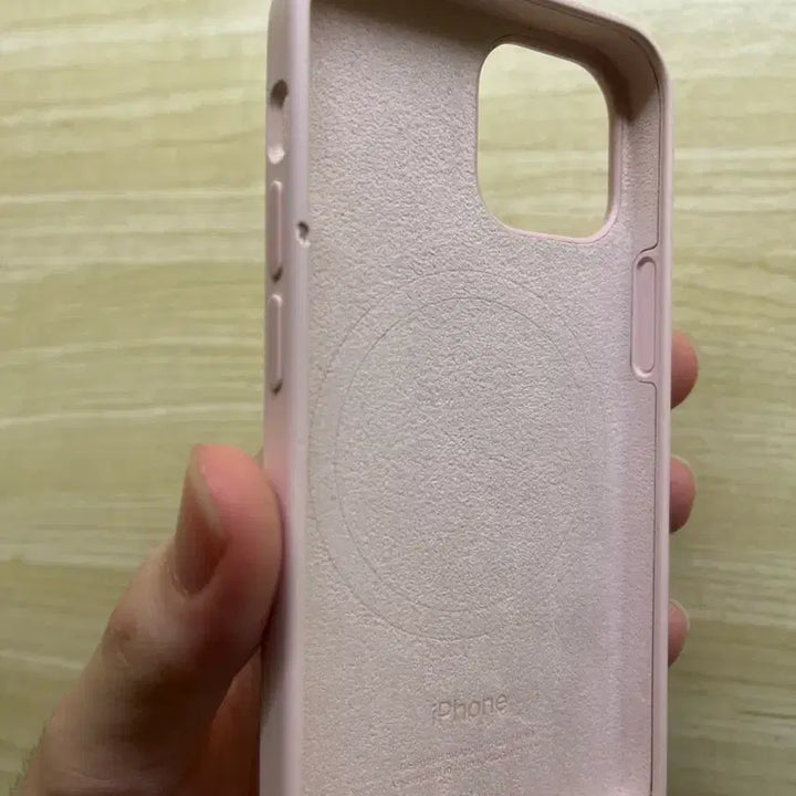 [BUNJANG] Apple iPhone 13 mini Genuine Silicone Case Chalk Pink / 아이폰 13미니 정품 실리콘 케이스 초크핑크