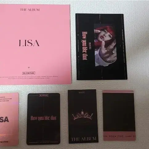 [BUNJANG] BLACKPINK Lisa Bundle Set Photocard / 블랙핑크 리사 포토카드 일괄 판매 합니다.