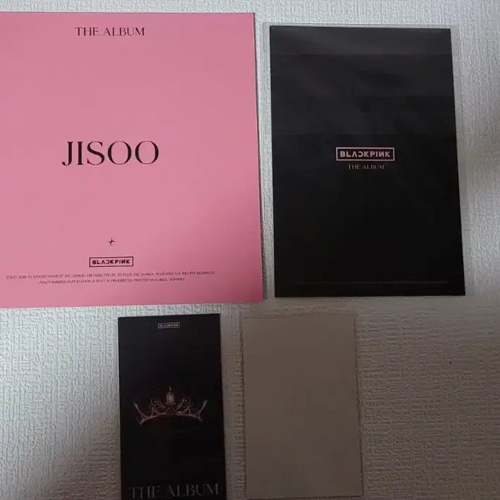 [BUNJANG] BLACKPINK Jisoo Photocard Bundle Set / 블랙핑크 지수 포토카드 4종 일괄 판매합니다.