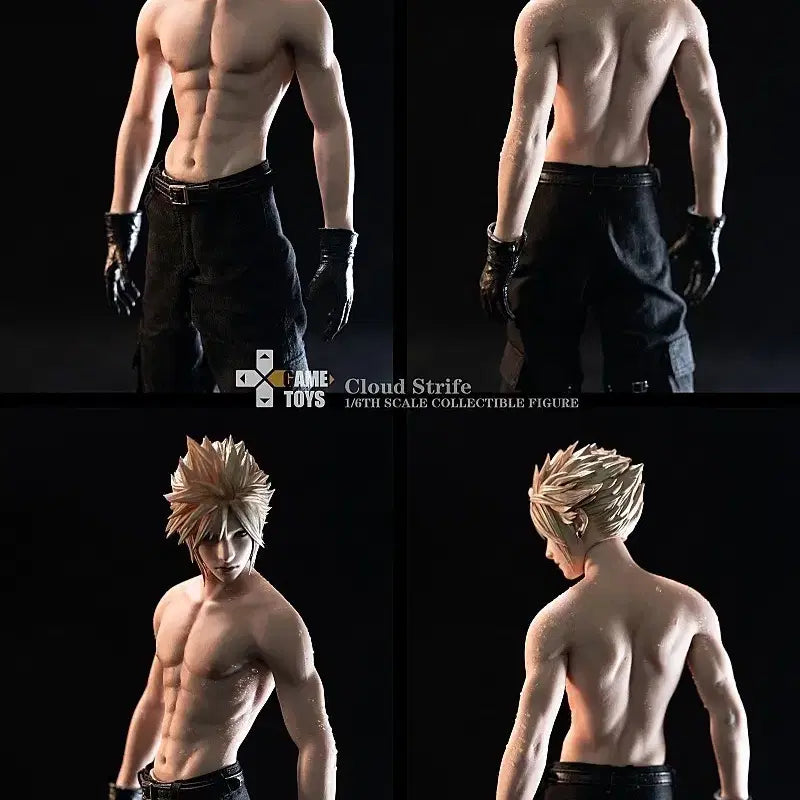 [BUNJANG] GameToys 1/6 Final Fantasy VII Cloud Strife Silicone Body / 게임토이즈 1/6 파이널판타지7 - 클라우드 실리콘 바디