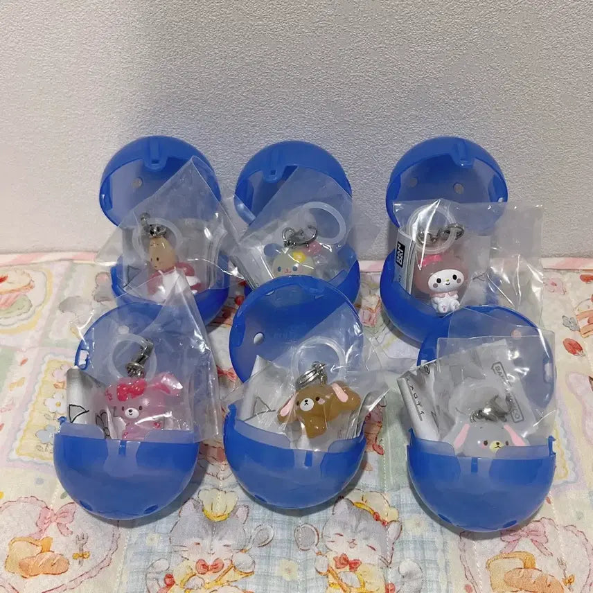 [BUNJANG] Bandai Sanrio Characters Yurutomejirushi Accessory Gacha Full Set / *풀세트* 반다이 산리오 캐릭터즈 유루토 메지루시 악세서리 가챠