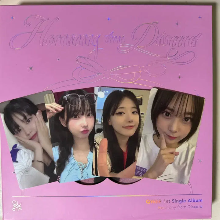 [BUNJANG] QWER Discord Album Full Set Photocard / QWER 디스코드 앨범 풀 구성 양도 씨디 큐떱 쵸단 마젠타 히나 이시연