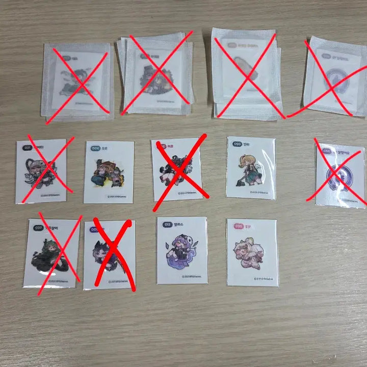 [BUNJANG] Tricol Sticker Collection / 트릭컬 띠부씰 판매