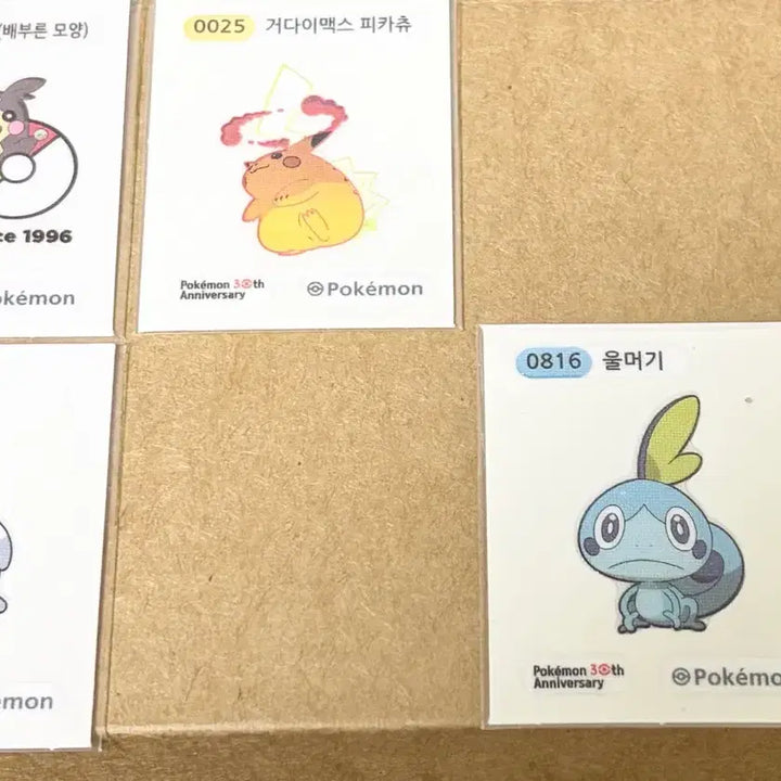 [BUNJANG] Pokemon 30th Anniversary Season 5 Tteobusal Stickers / 포켓몬 30주년 2026년 New 시즌5 띠부씰 판매