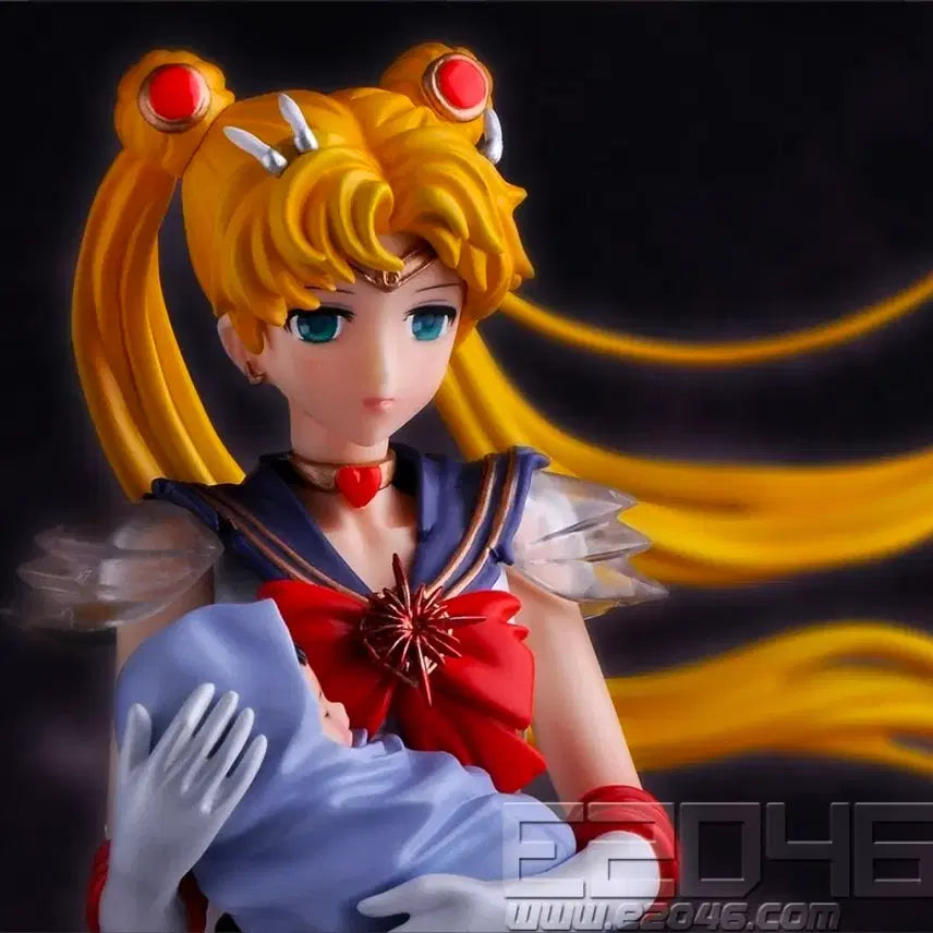 [BUNJANG] e2046 Sailor Moon Figure with Hotaru Tomoe / e2046 세일러문 피규어