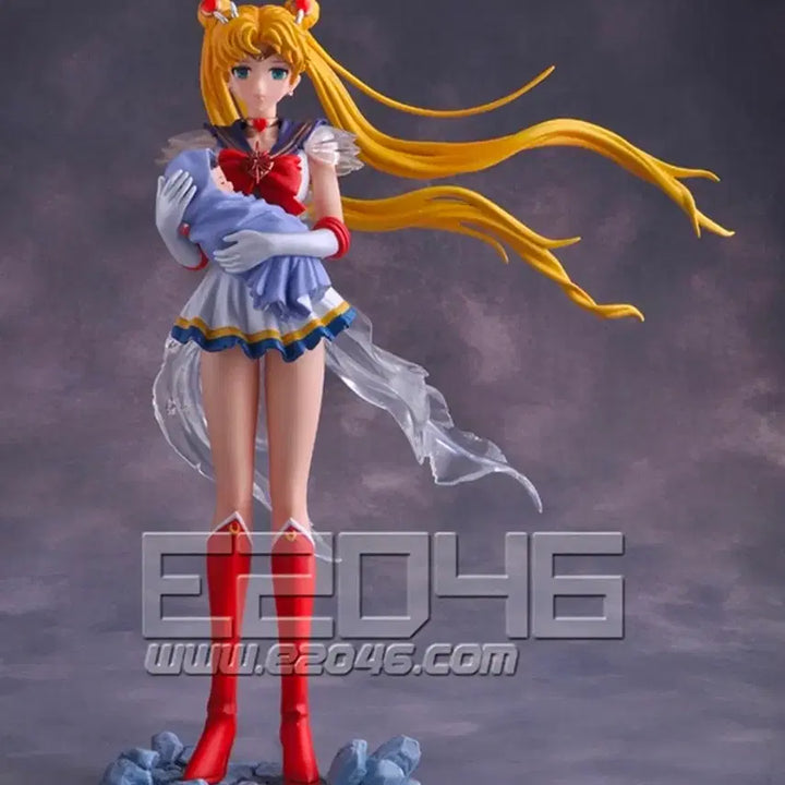 [BUNJANG] e2046 Sailor Moon Figure with Hotaru Tomoe / e2046 세일러문 피규어