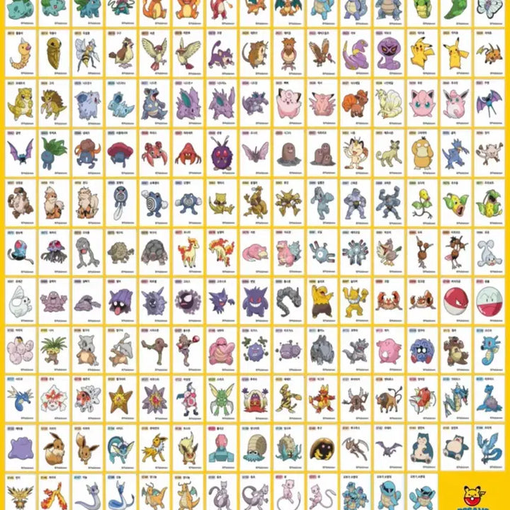 [BUNJANG] Pokemon 2024 New Season 2 Ttibs / 포켓몬 2024 New 시즌2 띠부씰 판매