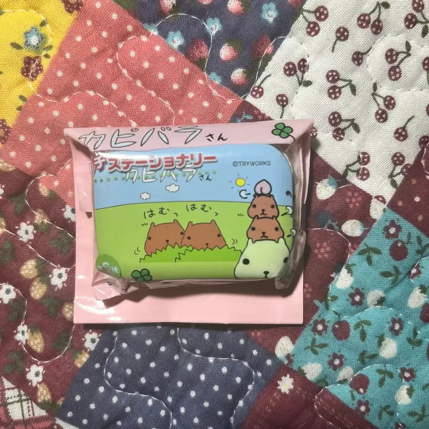[BUNJANG] Classic Capybara Mini Tin Case with Charm / 고전 카피바라상 미니 틴케이스