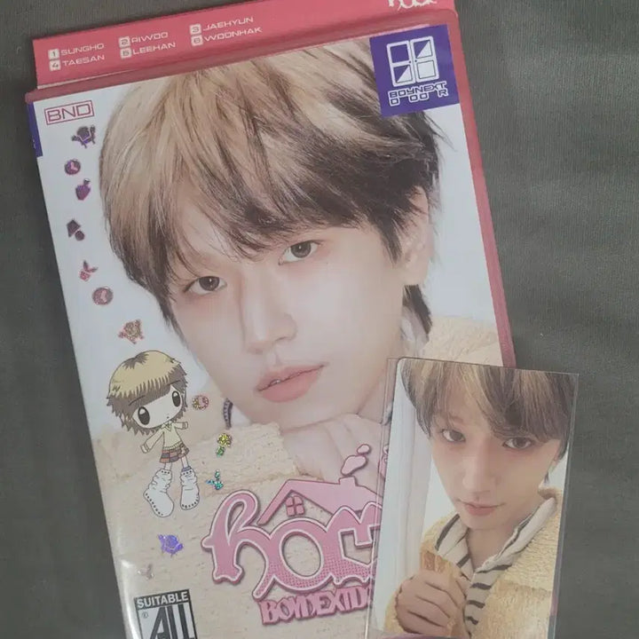 [BUNJANG] BOYNEXTDOOR HOME Album Sweet Home Riwoo Version Photocard / 보이넥스트도어 홈 앨범 스윗홈 리우