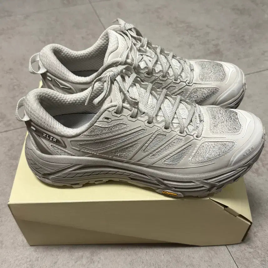 [BUNJANG] Exlim x Hoka Mafate Speed 2 TS Grey Foam Shoes (270) / 엑슬림 X 호카 마파테 스피드 2 TS 그레이 폼 270