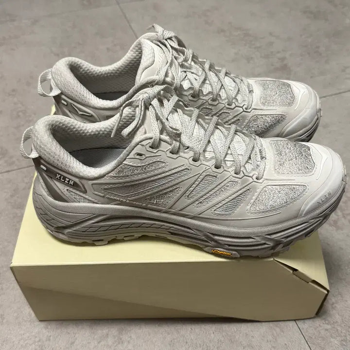[BUNJANG] Exlim x Hoka Mafate Speed 2 TS Grey Foam Shoes (270) / 엑슬림 X 호카 마파테 스피드 2 TS 그레이 폼 270