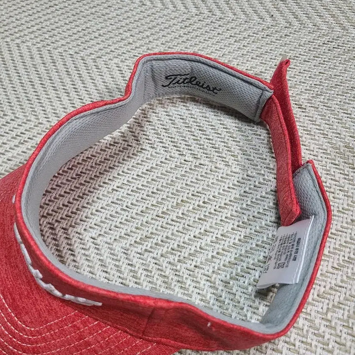 [BUNJANG] Titleist Golf Sun Cap Red / 타이틀리스트 골프 썬캡 레드