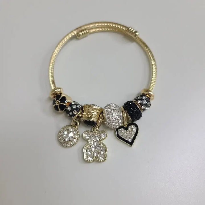 [BUNJANG] Bangle Charm Bracelet / 뱅글 참 팔찌 (보관만한 제품)