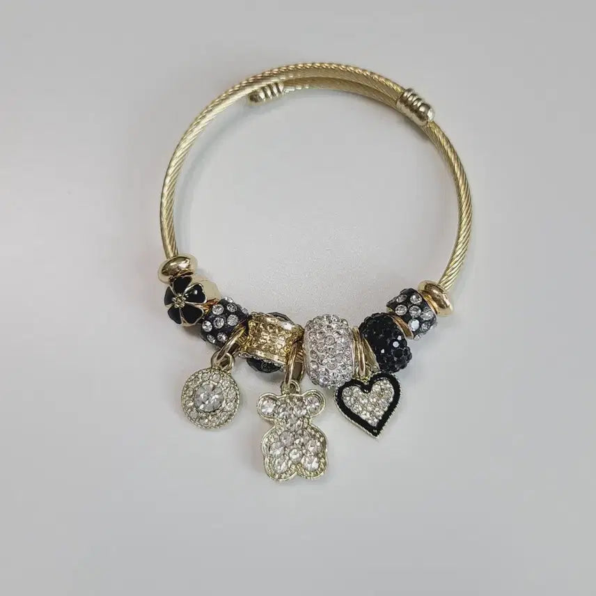 [BUNJANG] Bangle Charm Bracelet / 뱅글 참 팔찌 (보관만한 제품)