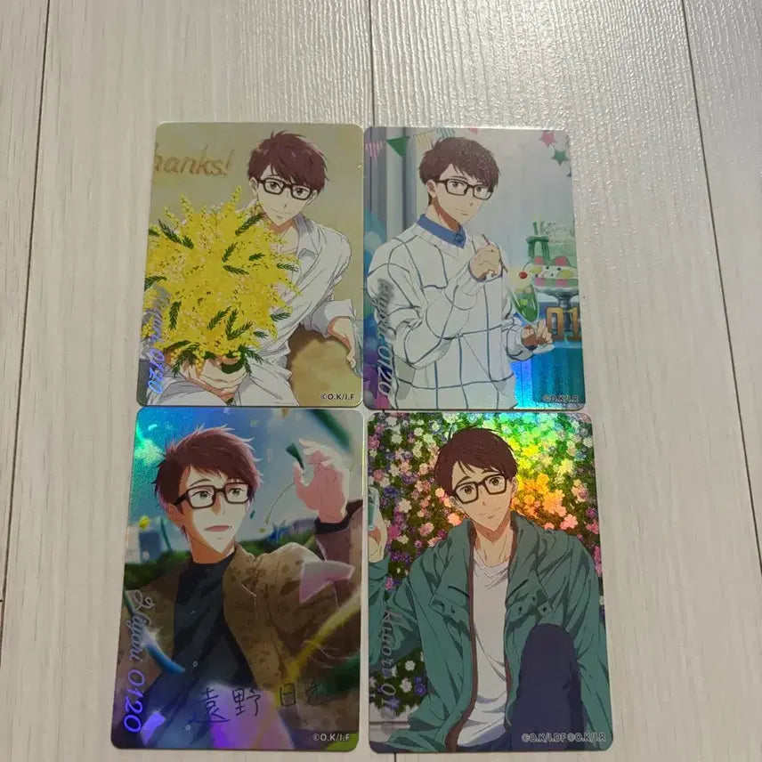 [BUNJANG] Free! Hiyori Birthday Card Bundle Set / 일괄) 프리 Free! 히요리 버스데이카드 벌스데이카드 일괄양도