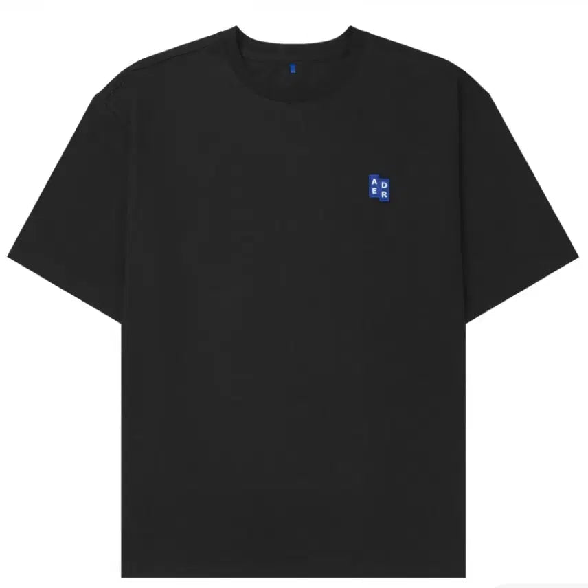 [BUNJANG] Ader Error Significant TRS/BL Tag T-Shirt Black / 아더에러 시그니피컨트 TRS/BL 태그 티셔츠 01 블랙