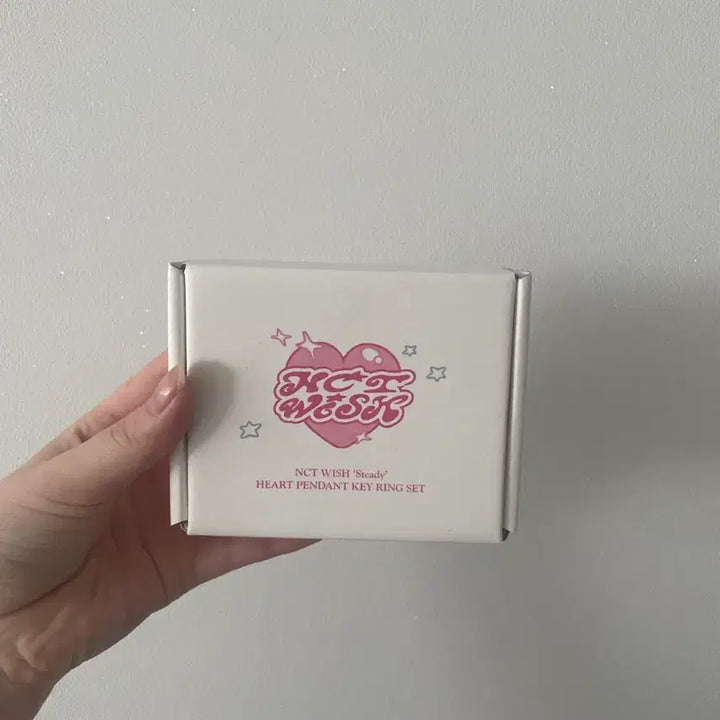 [BUNJANG] NCT WISH Steady Heart Pendant Keyring Set / NCT WISH Steady 하트 펜던트 키링 세트