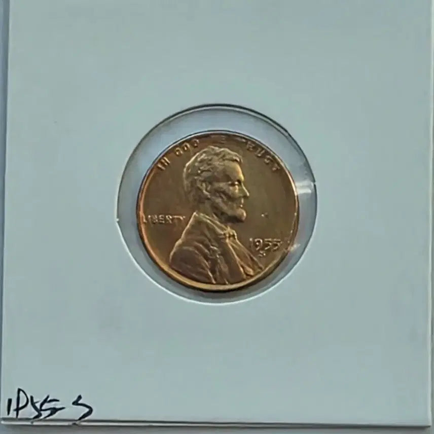 [BUNJANG] 1955-S Lincoln 1 Cent Uncirculated Penny / 링컨 1센트 1955_S 년도 샌프란시스코 미사용 페니