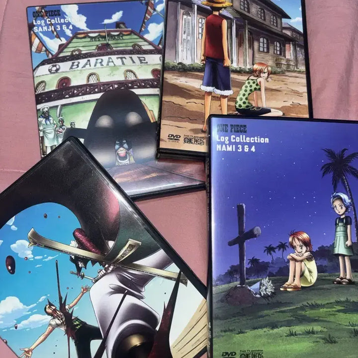 [BUNJANG] One Piece Log Collection Nami &amp; Sanji DVD Set / 원피스 로그 컬렉션 나미 DVD &amp; 상디 DVD