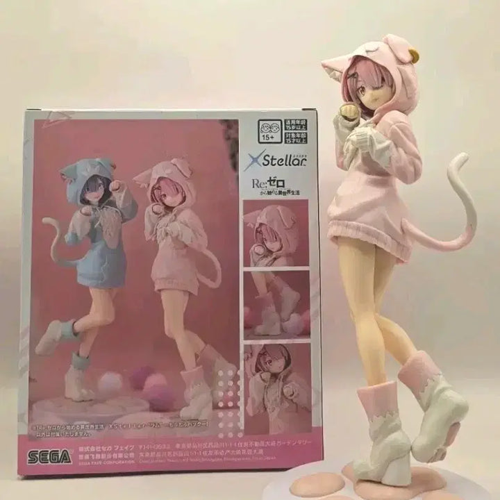[BUNJANG] Re:Zero Ram Mofumofu Figure (Sealed) / [미개봉]Re:제로부터 시작하는 이세계 생활 XStellar 람