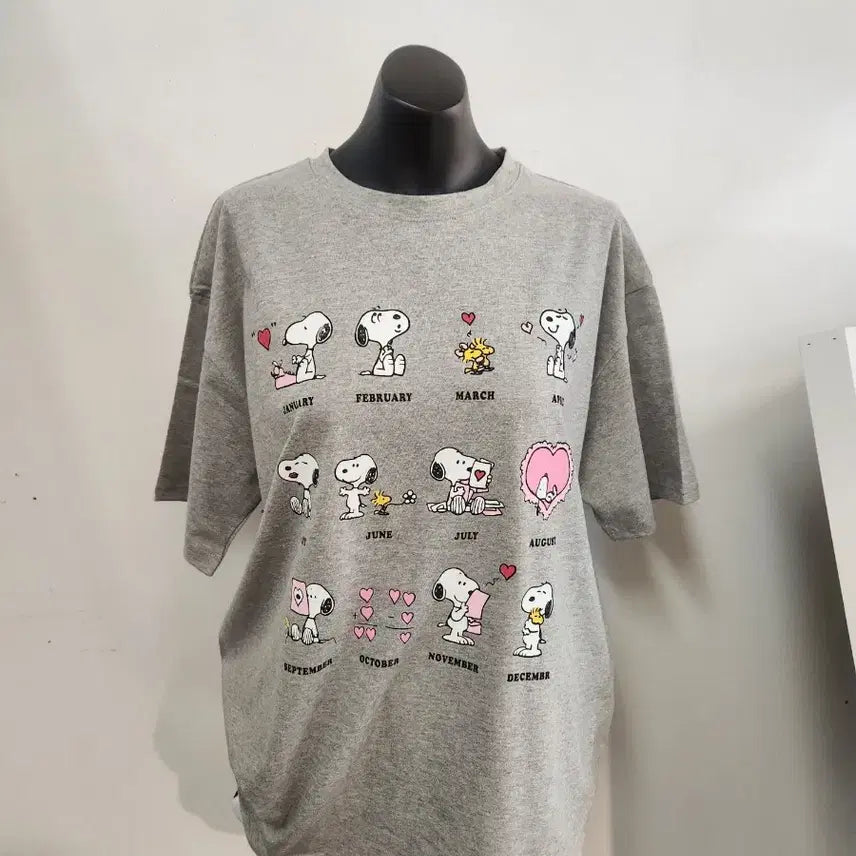 [SOLD OUT] 스누피나염 오버핏 여름 반팔티 (새상품)