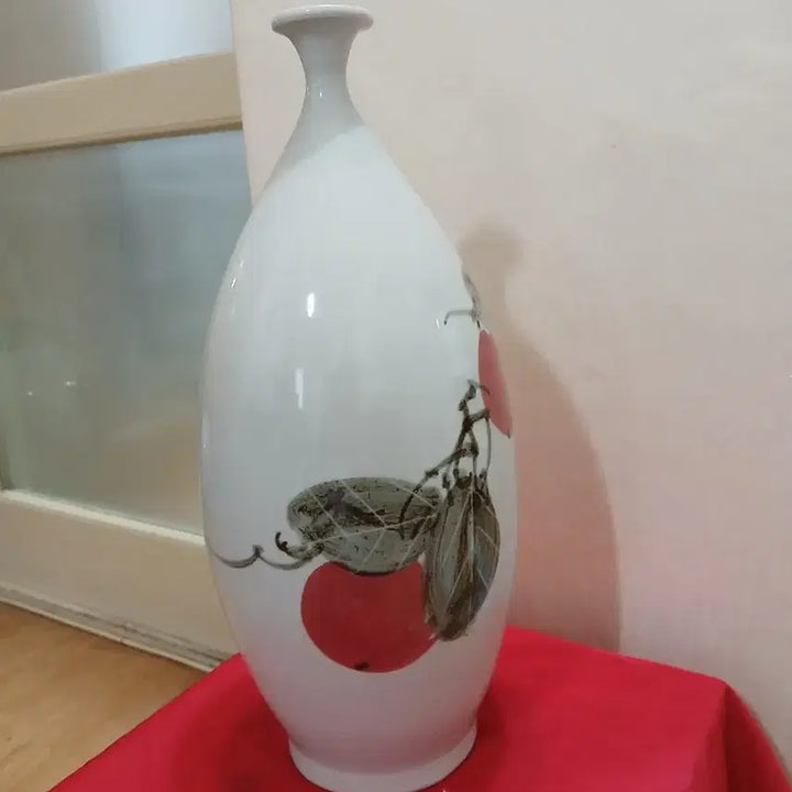 [BUNJANG] Persimmon White Porcelain Vase / 감나무 백자