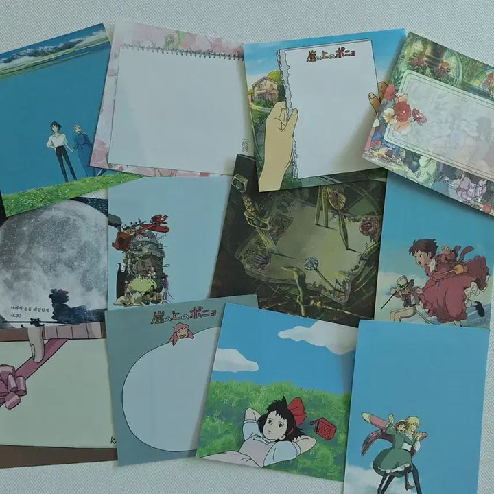 [BUNJANG] Ghibli Anime Character Memo Pad (65+ Sheets) / 지브리 떡메 무중복 65장 이상