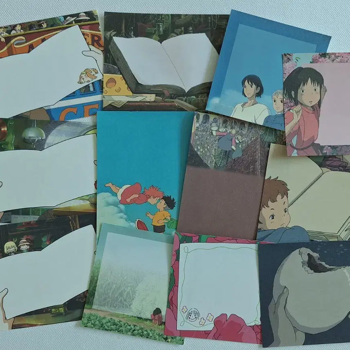 [BUNJANG] Ghibli Anime Character Memo Pad (65+ Sheets) / 지브리 떡메 무중복 65장 이상