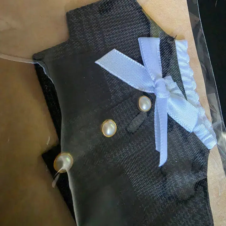 [BUNJANG] Handmade 10cm Doll Coat - Japanese Design / 일본 수제 10깅 인형 코트