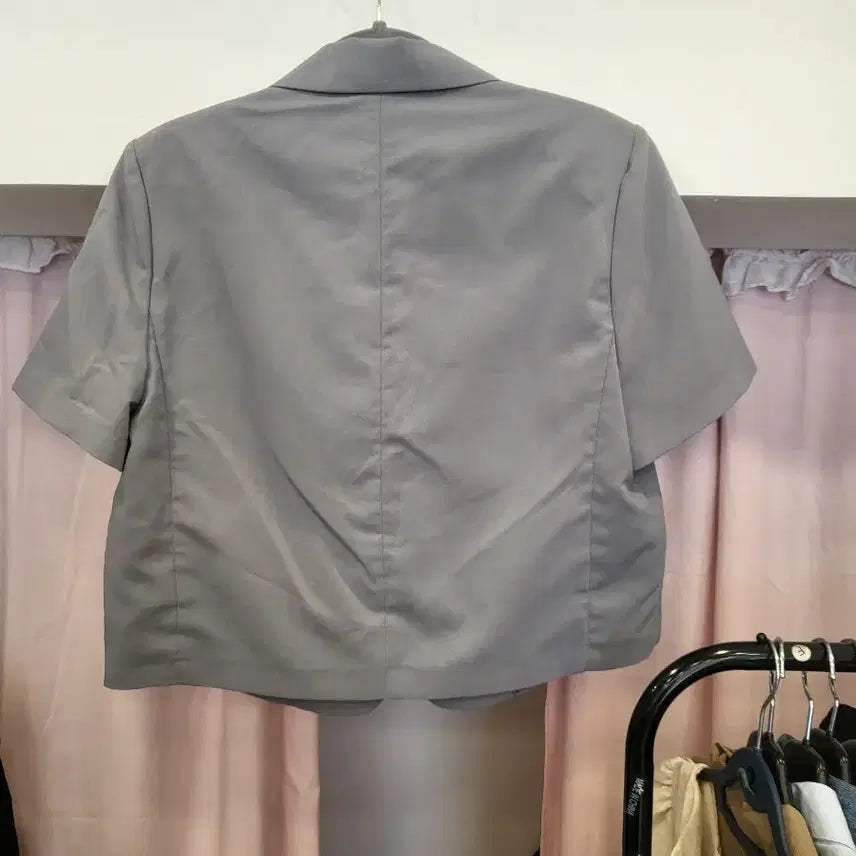 [SOLD OUT] SPAO 반팔 자켓 그레이