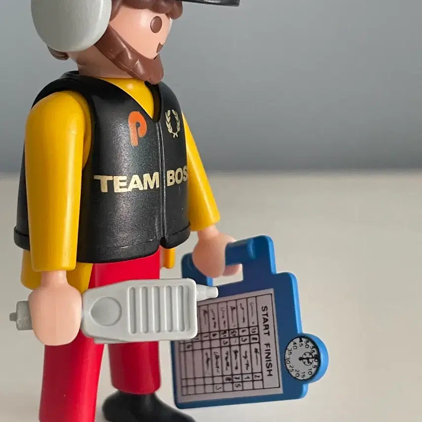 [BUNJANG] Playmobil Car Racing Team Boss / 중고 플레이모빌 카레이싱 팀보스