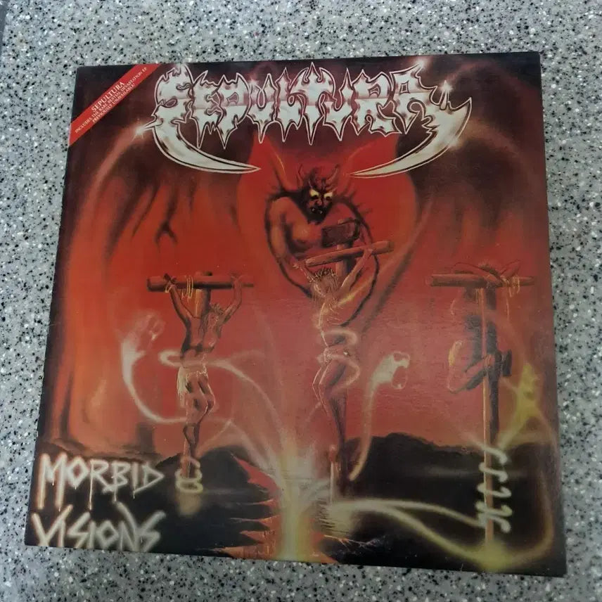 [BUNJANG] Sepultura Morbid Visions LP / 세풀투라 Sepultura / Morbid visions [LP]