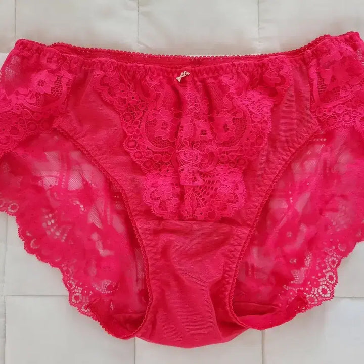 [SOLD OUT] (중고) 레드 플라워 여성팬티