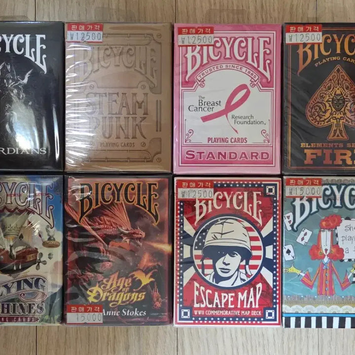 [BUNJANG] Bicycle Guardian Archangel and other designs Playing Cards / [미개봉] 바이시클 마술 포커 트럼프 플레잉카드 가디언, 파이어 등