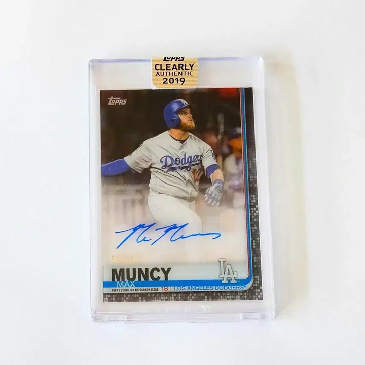 [BUNJANG] Max Muncy Autographed Card / LA 다저스 맥스 먼시 친필 싸인카드(오토)
