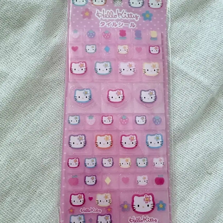 [BUNJANG] Hello Kitty Classic Sticker Set / 키티 블록스티커 고전키티 스티커