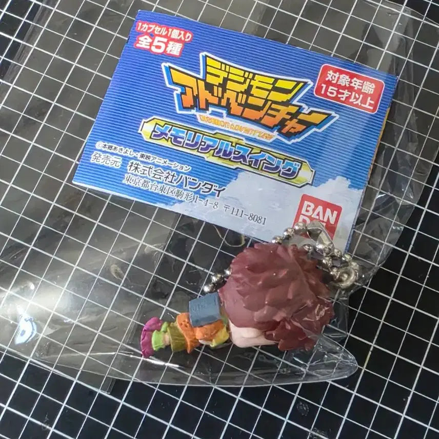 [BUNJANG] Digimon Character Classic Keychain / Hansol Figure Gacha / 디지몬 캐릭터 고전 키링 한솔 피규어 가챠