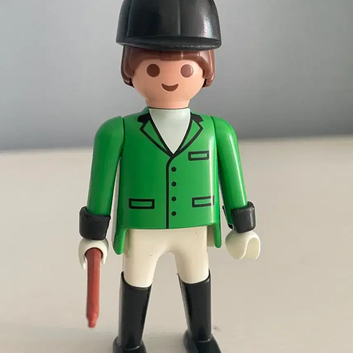 [BUNJANG] Playmobil Green Knight Figure (Used) / 중고 플레이모빌 초록 기수