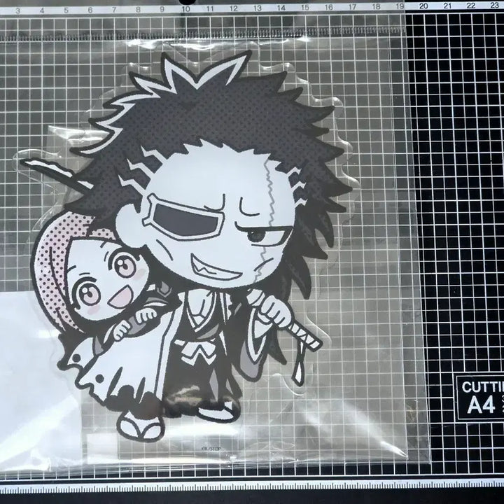 [BUNJANG] Bleach Kenpachi &amp; Yachiru BIG Monocolor Acrylic Stand / [새상품] 블리치 켄파치 BIG 모노컬러 아크릴스탠드 야치루