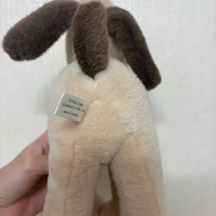 [BUNJANG] Wallace &amp; Gromit Four-Legged Gromit Vintage Doll (25cm) / 월레스와그로밋 네발 그로밋 일본 고전 인형